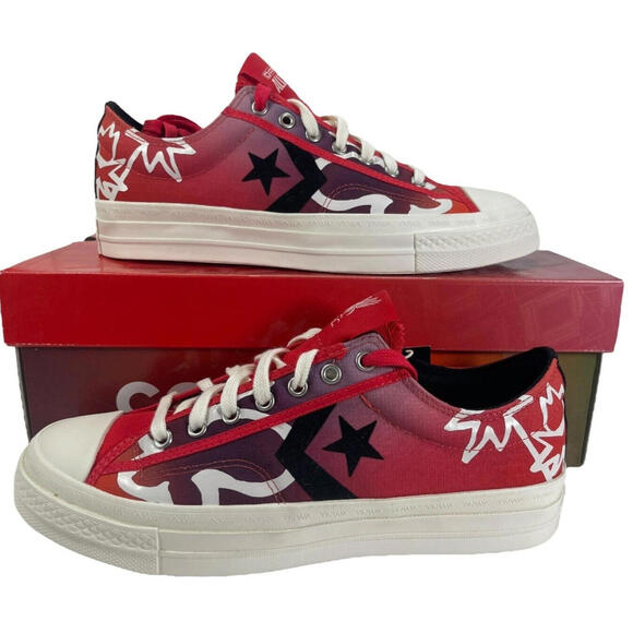 Converse Liverpool LFC Star Player 76 Ox Sneaker RARE! A07257C Men's 10 - Picture 1 of 9
